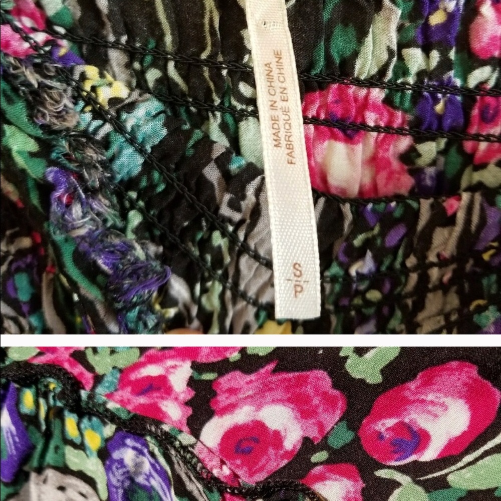 Free people maxi dress floral